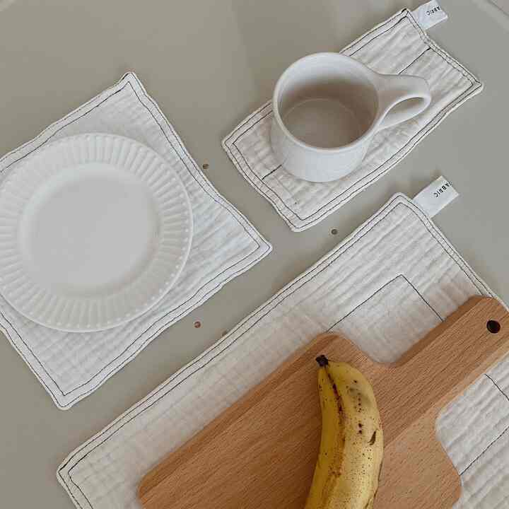 使い勝手のいいキッチンクロスセット（無地）