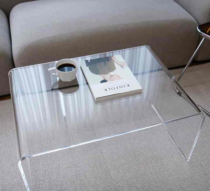 アクリル 透明 ローテーブル