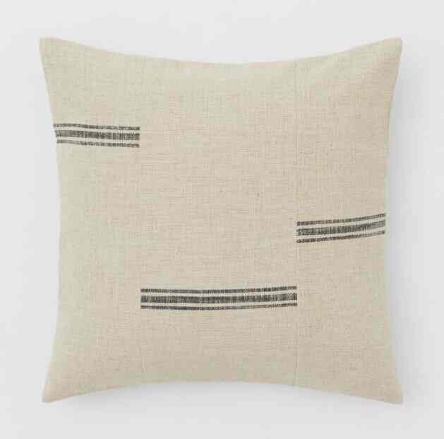 リネンブレンドクッションカバー 50×50