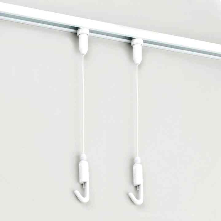 ワンタッチ HJ 基本型 ワイヤーフック フレーム掛けレール Cセット