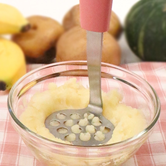 투데코 국내산 스텐레스 이유식 푸드 매셔 감자 다지기 으깨기