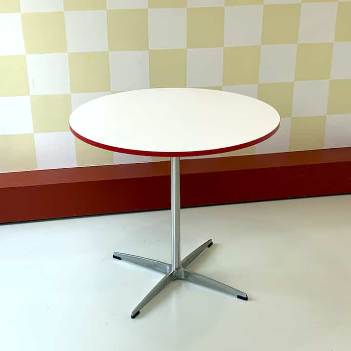 カラーエッジ 円形テーブル 80cm［4色］