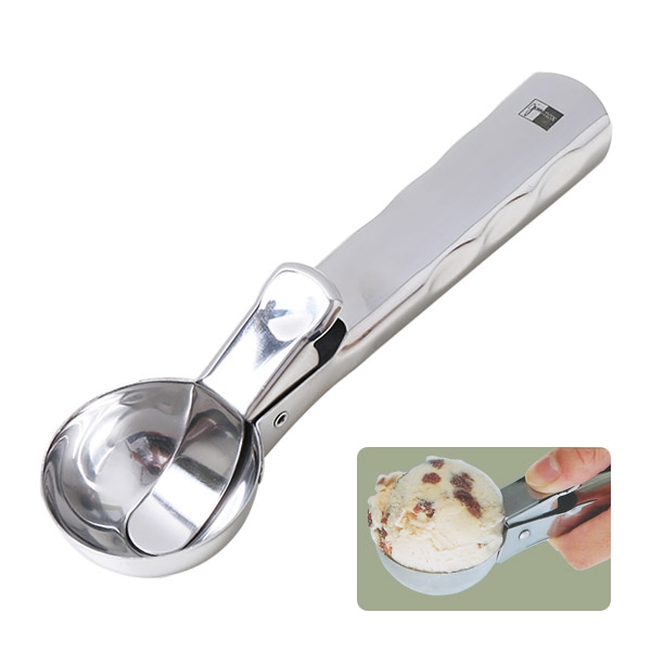 칼백화점 일본 원푸쉬 디셔 25cc (스텐 아이스크림 스쿠프)