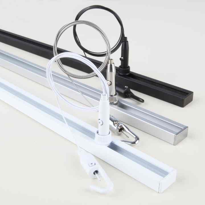 額縁レール＋額縁フックセット（天井/ウォール）