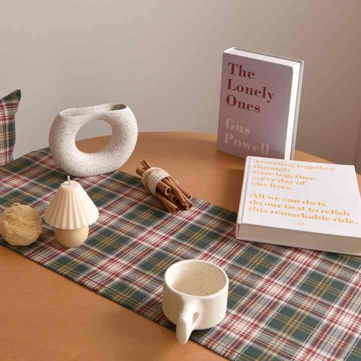 NOEL チェック テーブルランナー［4サイズ］