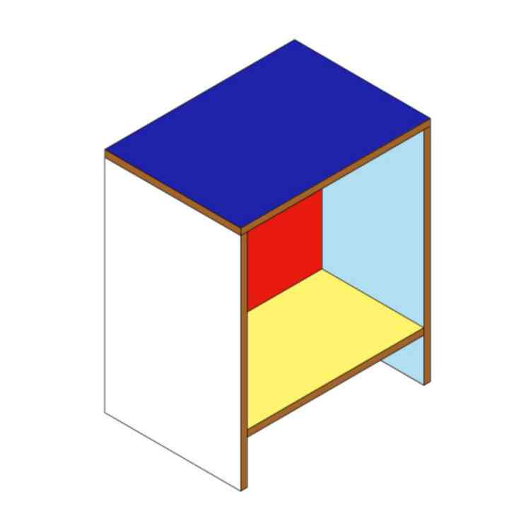 Color スツール Series, 1