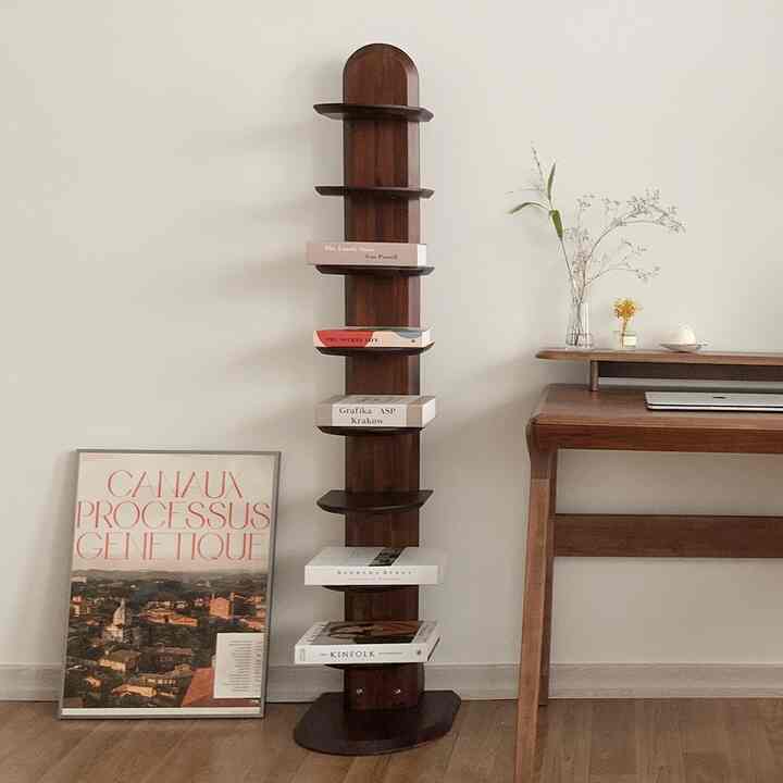 ウッド ブックタワー［3色］