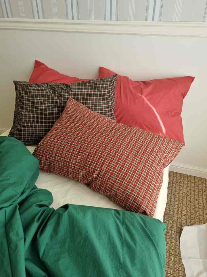 Mori 枕カバー[2色・2サイズ・2種]