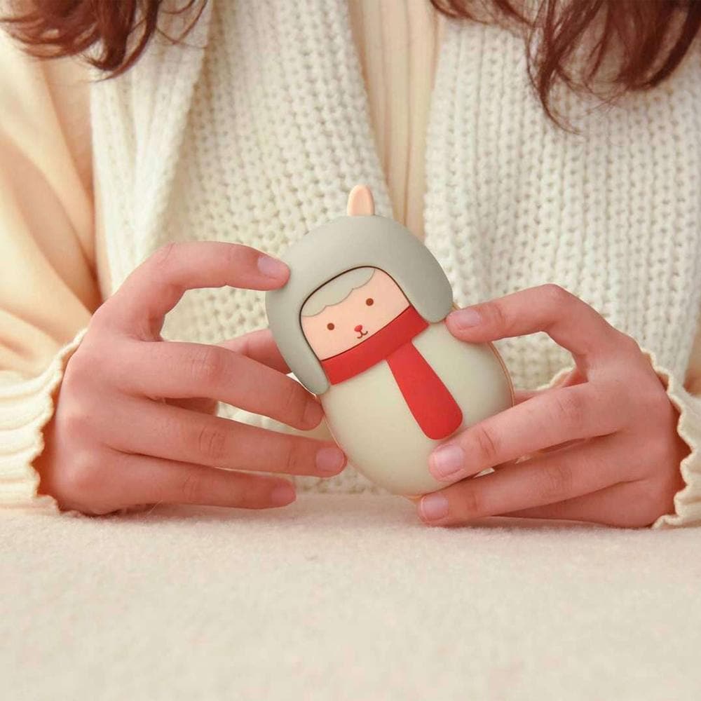 오늘의집 집드리 휴대용 USB 충전식 귀여운 전기 손난로 보조