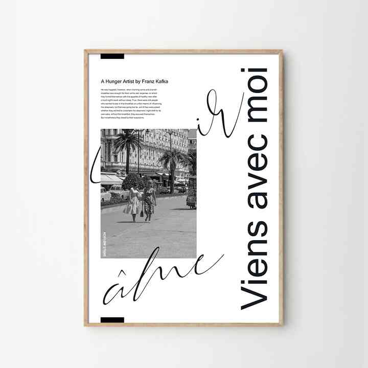 ミッドセンチュリーモダンインテリアポスター［9種］