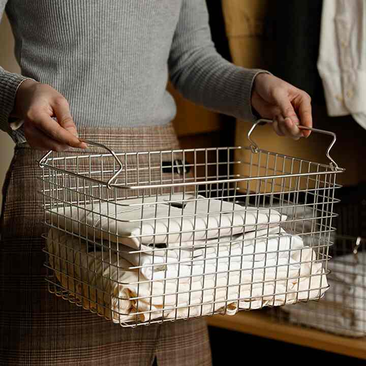 ステンレス ワイヤーバスケット［4サイズ］