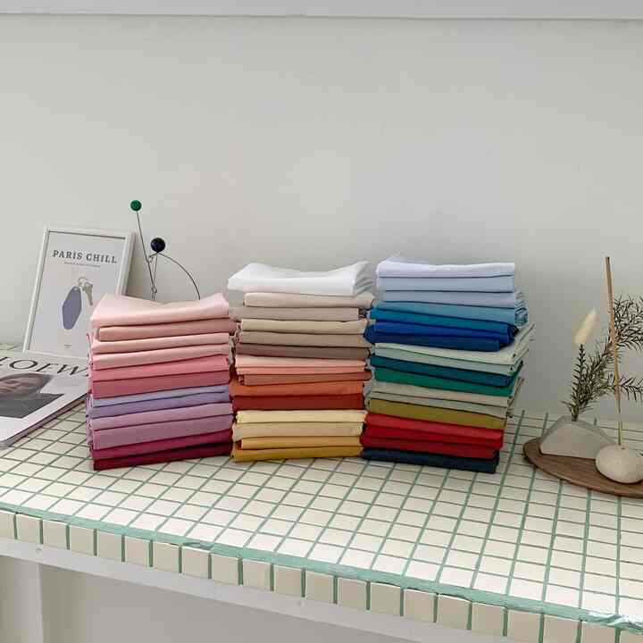 ピュアコットン 枕カバー［47色・2サイズ］