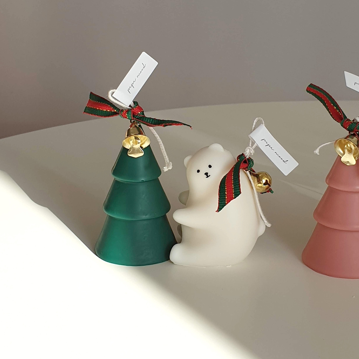 페페무드 곰트리 캔들 선물 세트 (4colors)