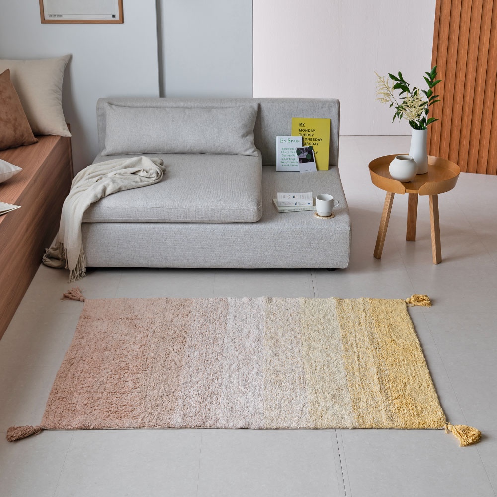 한일카페트 에스닉 씨엘 핸드메이드 캠핑 멀티 러그 2size 2colors
