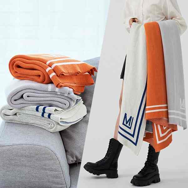 SIGNATURE ブランケット［3色］