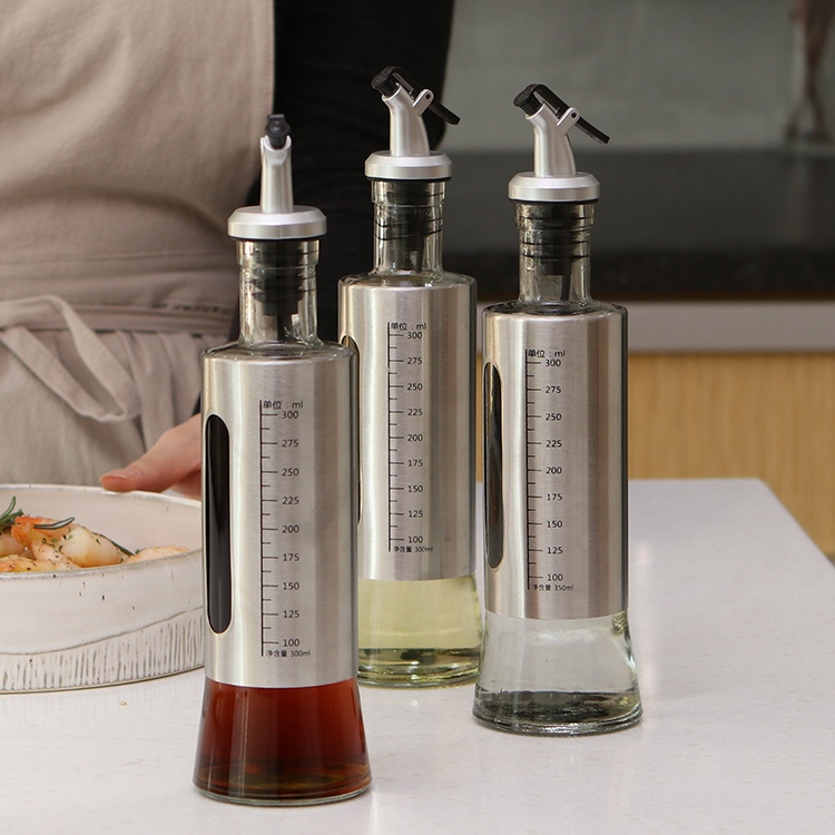 이우아여사 더 쉐프 304스텐 오일병 320ML x 3개 + 스티커