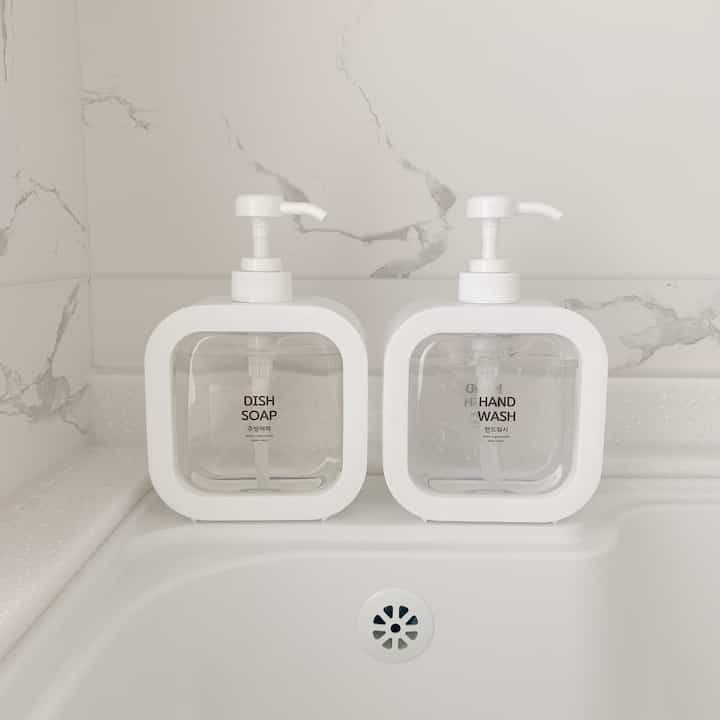食器用洗剤・ハンドソープ ディスペンサーボトル［2サイズ］