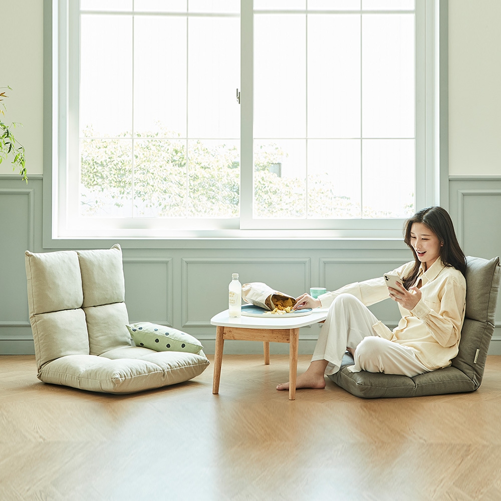한샘 휴 조이 좌식 리클라이너 의자 2colors