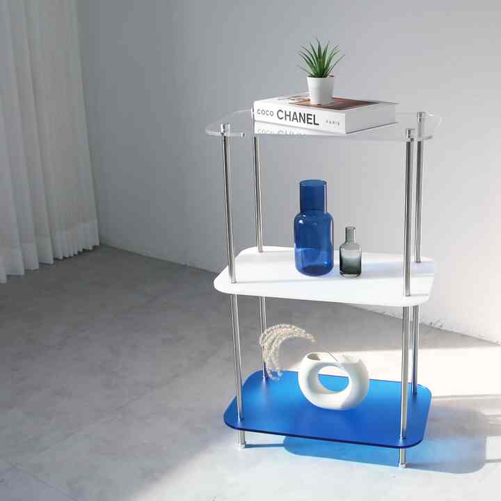 モジュール アクリル ミニテーブル［7色］