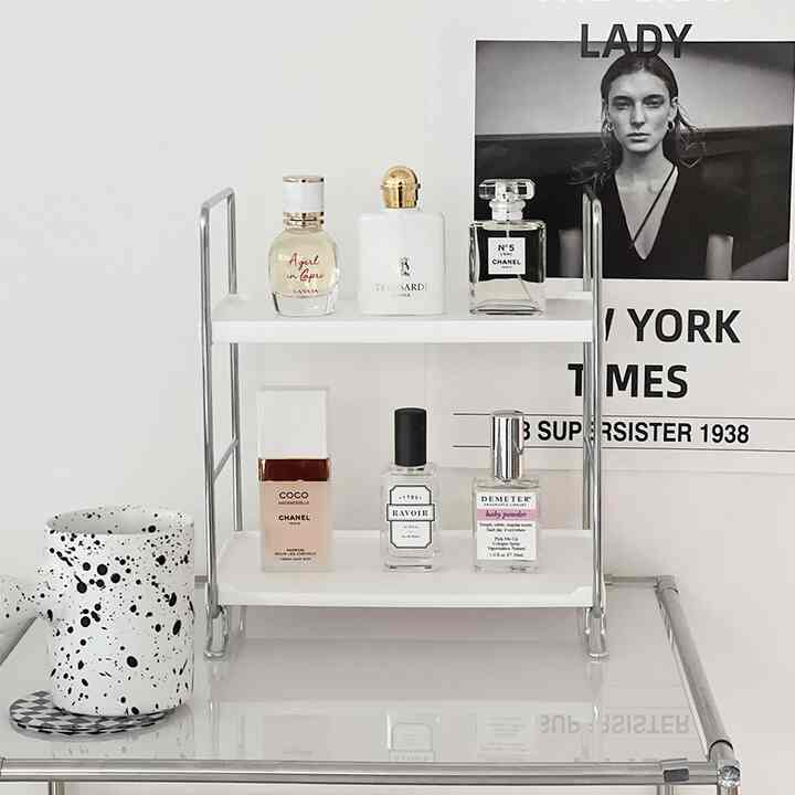 2段 シルバーラック ホワイト