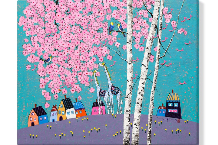 그림·사진 > 두요 김민정 작가 인테리어 캔버스 그림 액자 _ 향기에 실린 미소 | 오늘의집 쇼핑 두요 김민정 작가 인테리어 캔버스 그림 액자... 