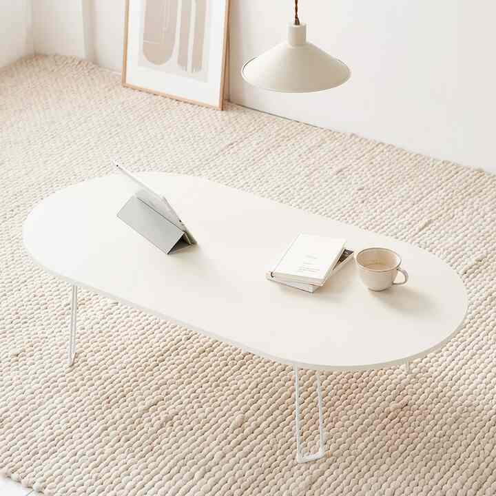 The Round 折りたたみテーブル［2色・3サイズ］