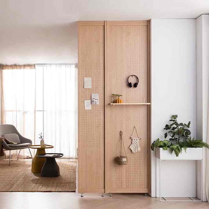 DUKE ウッド パーテーション［2色・3サイズ］