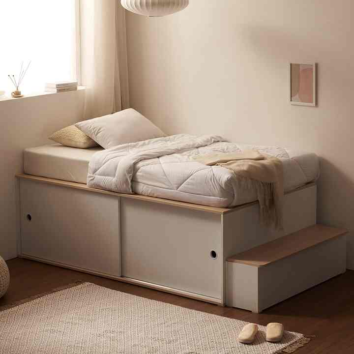 SOLO 収納付きベッドフレーム SS