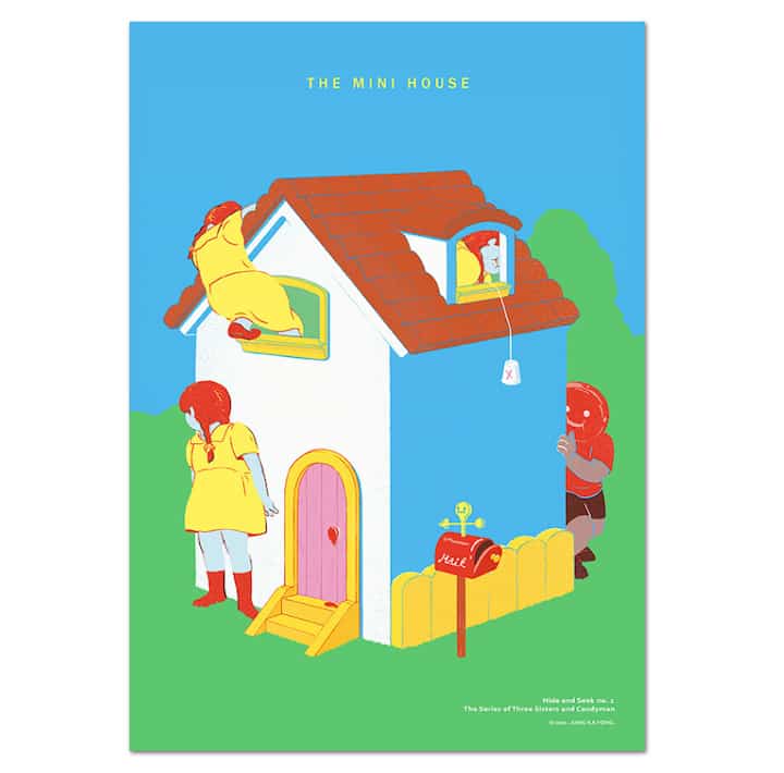 アートポスター THE MINI HOUSE 2［2サイズ］