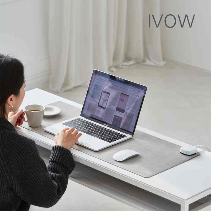 スマート温熱デスクヒーターマット［3色］