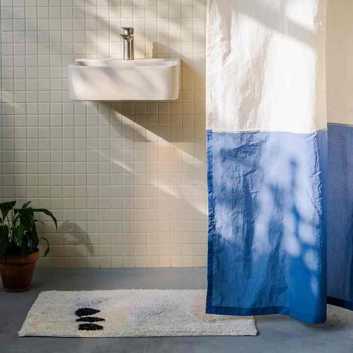 Crumble shower curtain［4色・2サイズ］