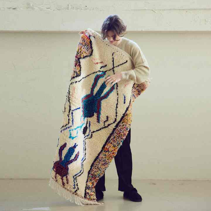 MOROCCAN ラグ Azilal fruit