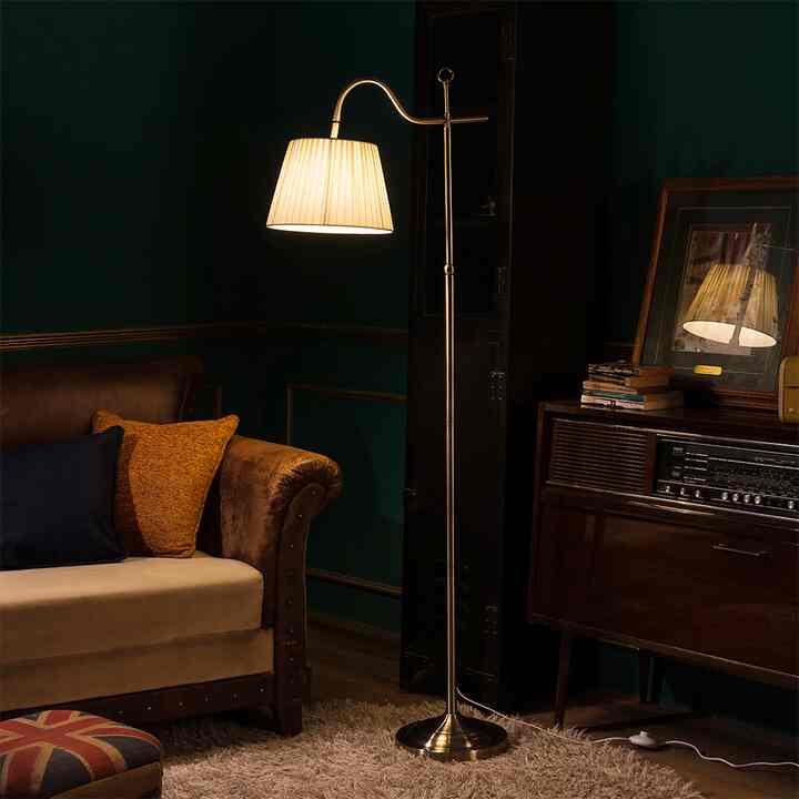 BRIANA フロアランプ［2色］