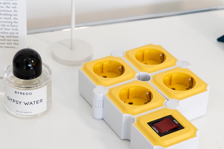 파워존 테트리스 내맘대로 자유변형 인테리어 디자인 멀티탭 4구