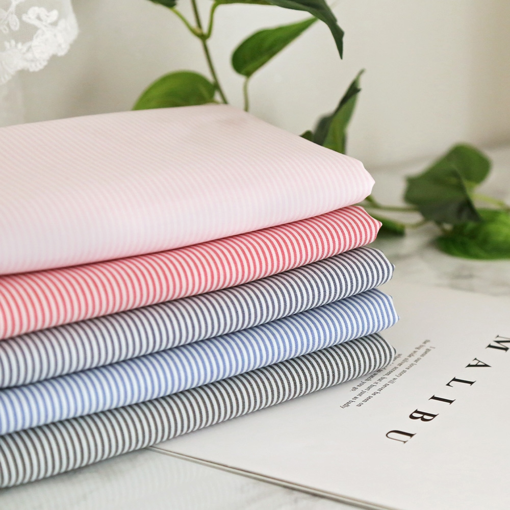 천팜 가리개/다용도패브릭/40수 폴리+면 혼방 프리모 스트라이프 (5color)1098-1102