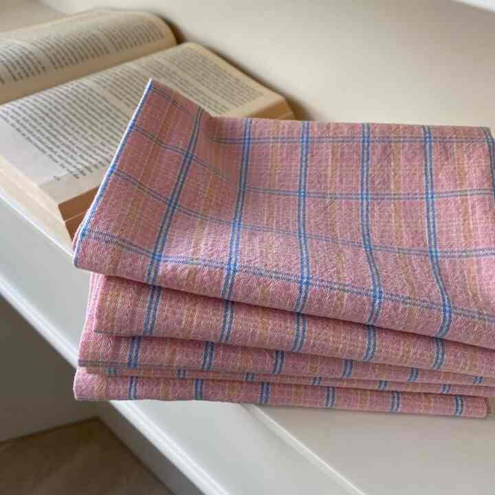 romantic check キッチンクロス［2色］