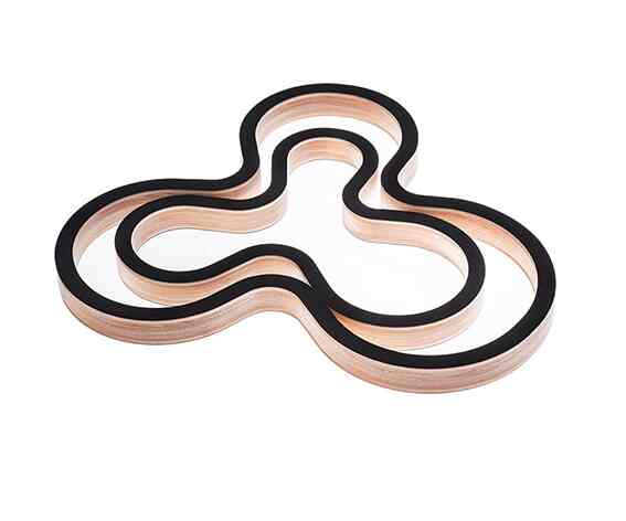 白樺のポットスタンド Lサイズ