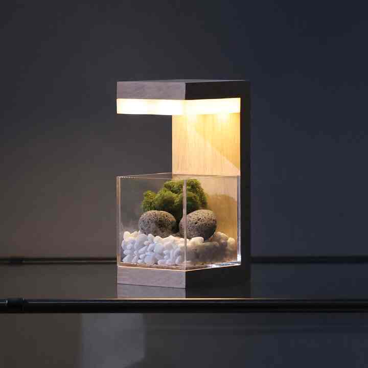 木製 LED植物育成ライト