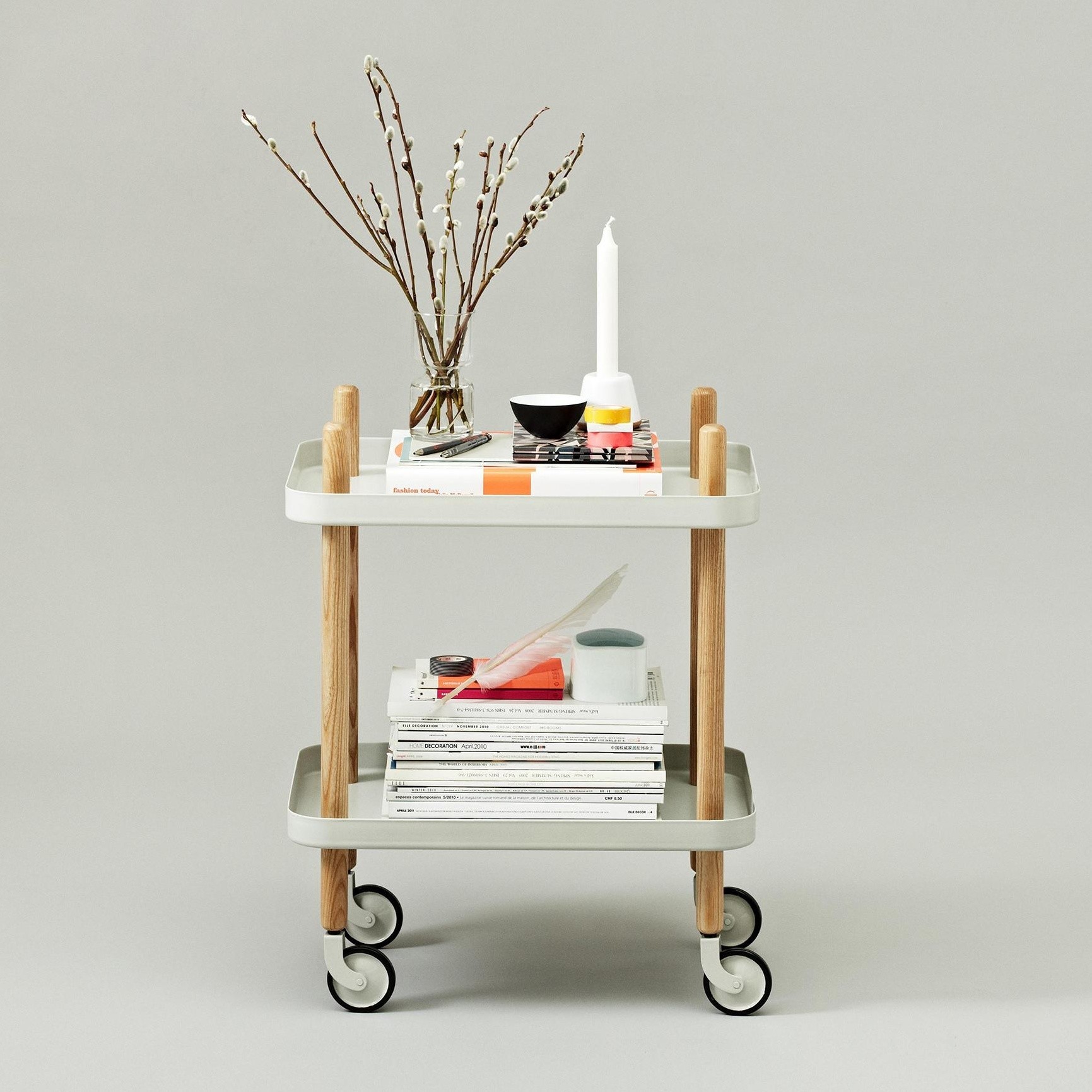 ノーマンコペンハーゲン トローリーテーブル ワゴン normann COPENHAGEN ブロック テーブル［6色］ | トローリー・ワゴン