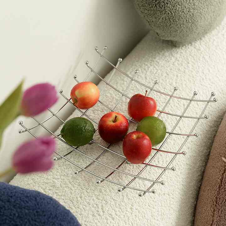 フレンチシック ステンレスワイヤートレー