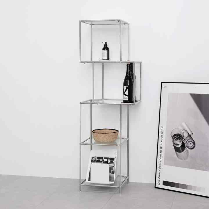 モジュール 4段 ボックス飾り棚