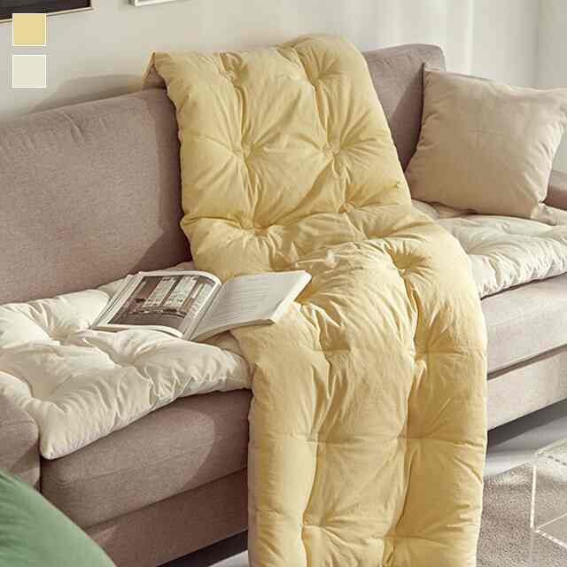 コージーソリッドトッパーソファパッド ［2色・2サイズ］