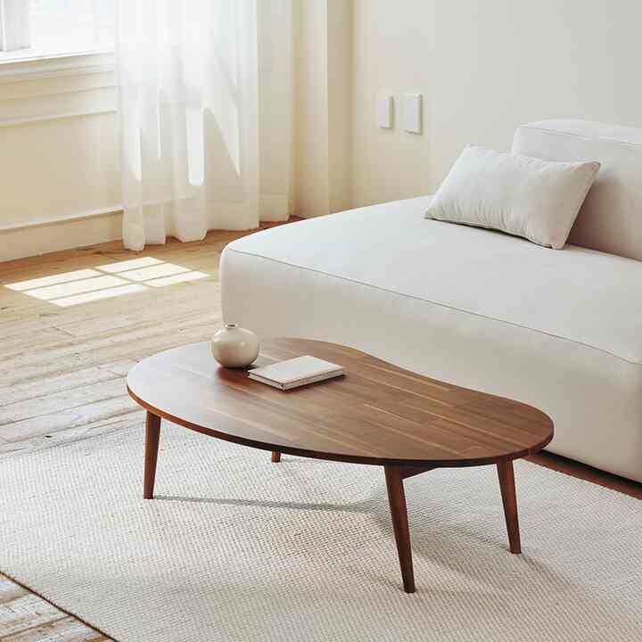 ウッド D 折りたたみ ローテーブル［3色・2サイズ］