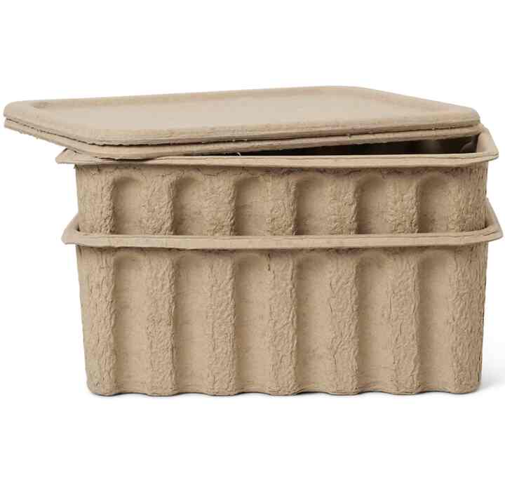 Paper Pulp Box - Set of 2 (2 sizes)