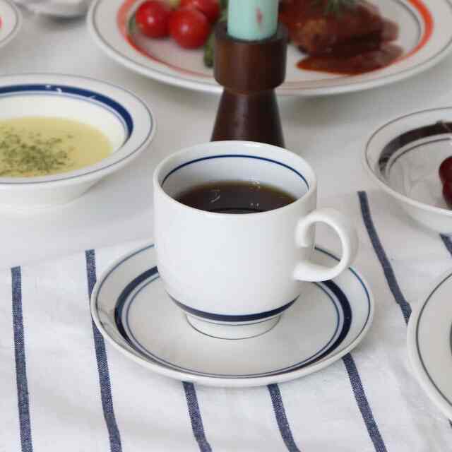 コーヒーカップ＆ソーサーセット 2号 265ml［7色］