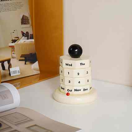 BY 万年ウッドカレンダー