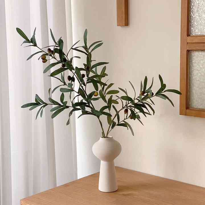 オリーブ枝 グリーン 造花