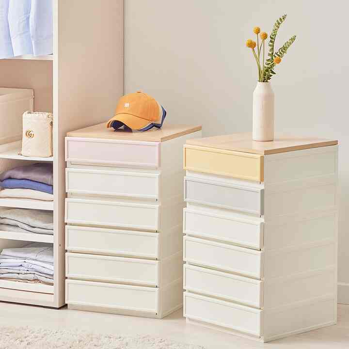 RAFORD モジュール式チェスト 40cm(S) 1段［4色］