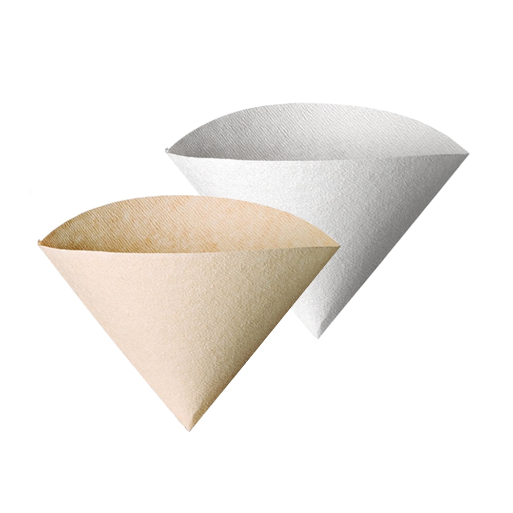 칼딘 핸드드립 커피 필터 여과지 V형 50매 (2colors / 2size)