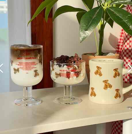 Vintage Bear Co-ord Cups & Mugs